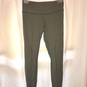 Lululemon Olive Green Wonder Unders